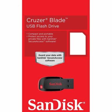 فلش مموری سن دیسک مدل CRUZER BLADE USB FLASH DRIVE ظرفیت 64 گیگابایت 10 رابیا