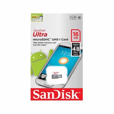 کارت حافظه microSDHC سن دیسک Ultra 16GB Class 10 3 رابیا